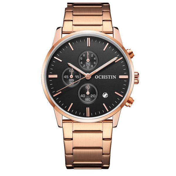 Counter Cross border Men's Watch Fashion Quartz Waterproof Calendar N