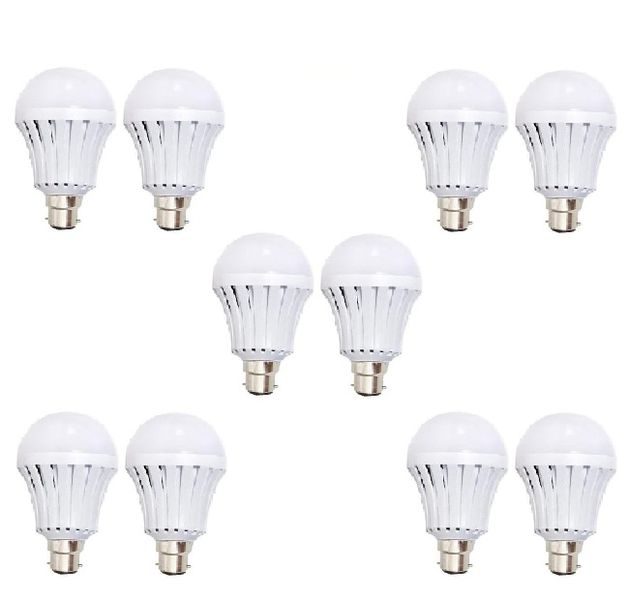 Rechargeable LED Light Bulb - Bayonet - 10 piece