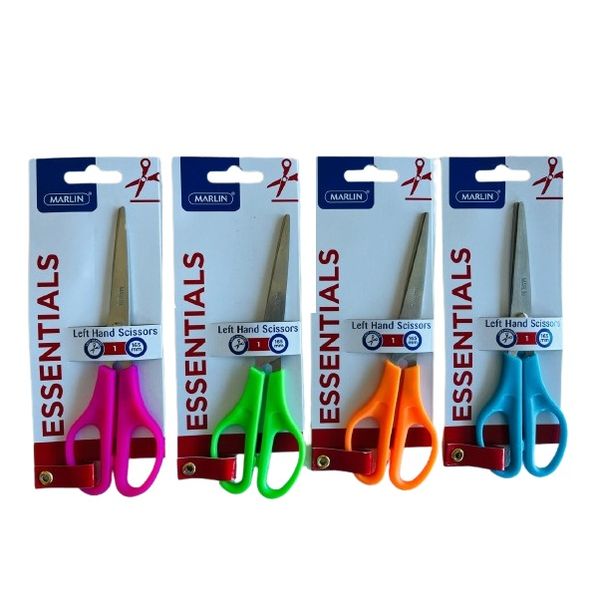 Marlin Essentials Left Hand Stainless Steel Scissors 165mm (Pack of 8)