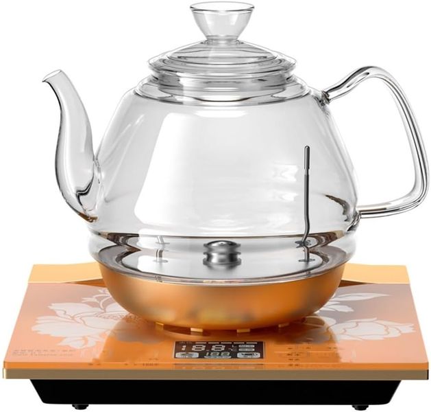 Automatic Bottom Water Electric Kettle Glass Tea Stove Household