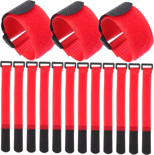 Heavy-duty Nylon Storage Straps with Buckles for Cable, Cord, Hose and Rop