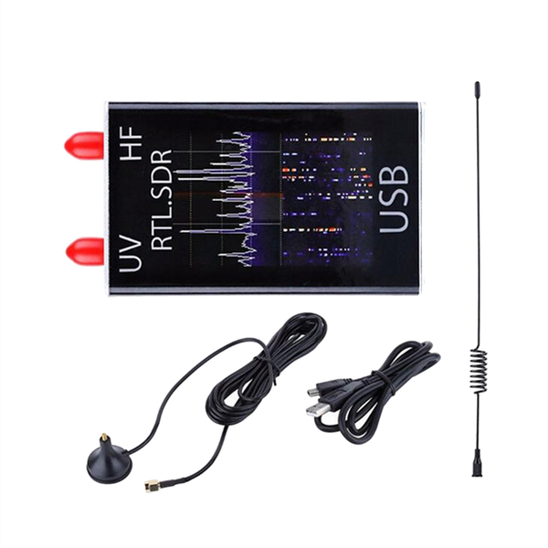 Sdr Receiver 100Khz-1 7Ghz Full Band Uv Hf Rtl-Sdr Usb Receiver
