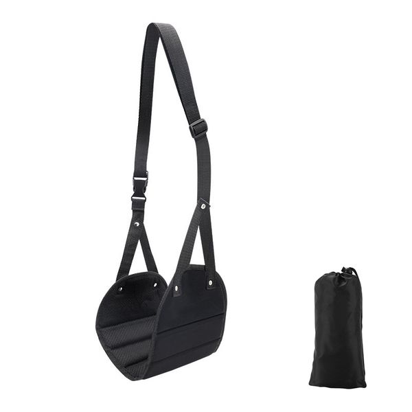 Portable foot rest hanging foot bed essential for traveling and resting