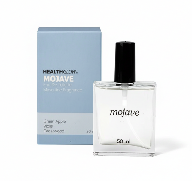 Healthglow Mojave 50ml Eau De Toilette for Men and Women - Floral - 2 Pack