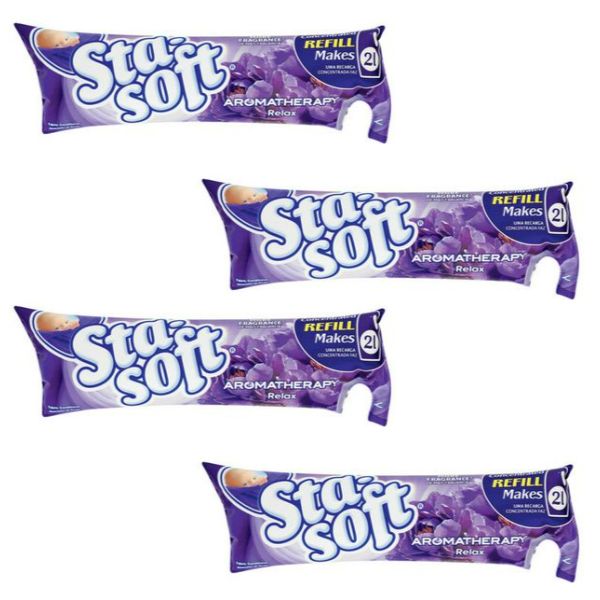 Sta-soft Fabric Softener Refill Relax - 4 x 500 ml