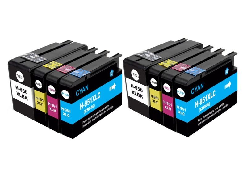 HP 950XL / 951XL / 950 / 951 Twin Ink Cartridge Multipack - Compatible