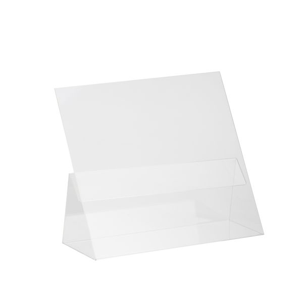 Acrylic Recipe Splash Stand