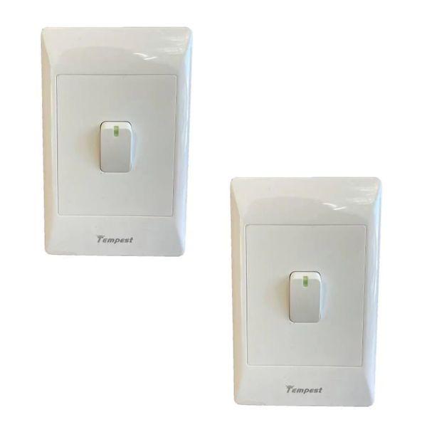 2Pack Wall Switch Single 2-Way 1 Lever Wall Switch