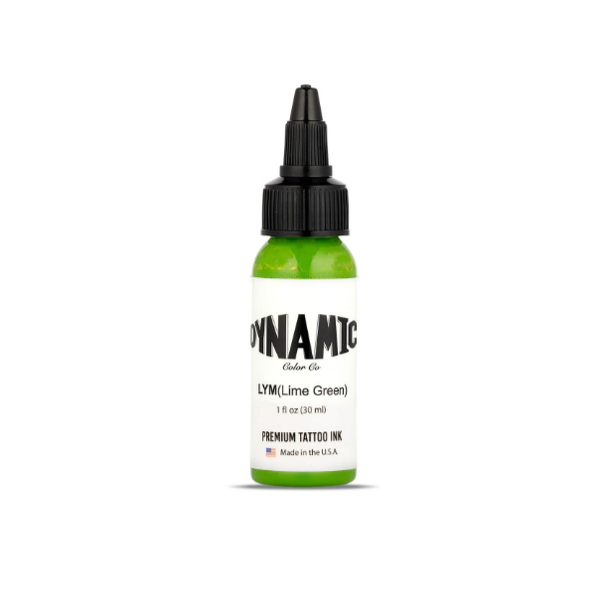 Dynamic Tattoo Ink Lime Green 30ml/1oz