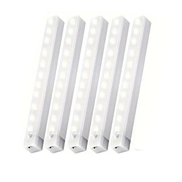 5 Piece 20cm Indoor LED Motion Sensor Night Lights - YKR006