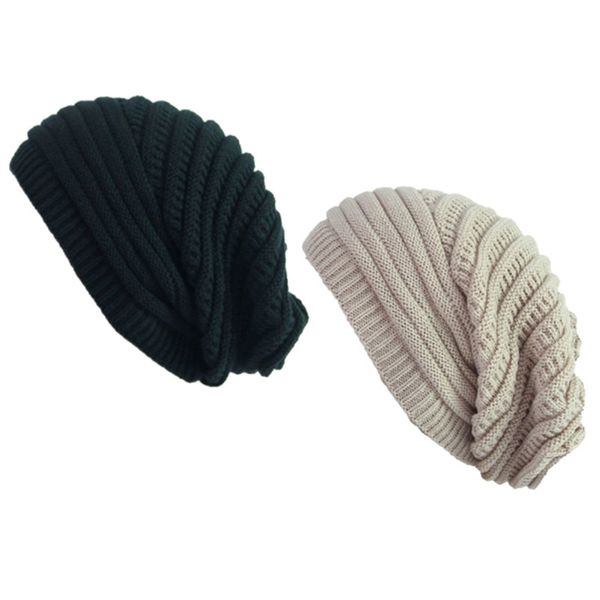 Beanie Wool Black/Beige