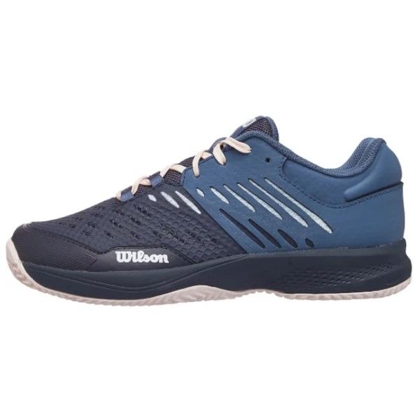 Wilson Kaos Comp 3.0 (Ink/China Blue/Scallop Shell) Ladies Tennis Shoes ...