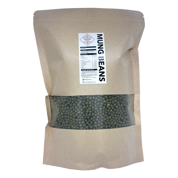 Terralicious Mung Beans - High-Protein,Fiber-Rich Legume Sprout-Ready 1kg