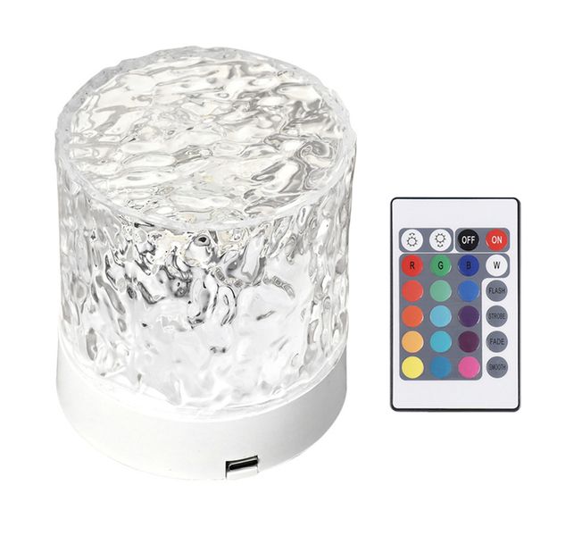 Decorate Light FA-228 Water Ripple RGB LED Music With Remote Control
