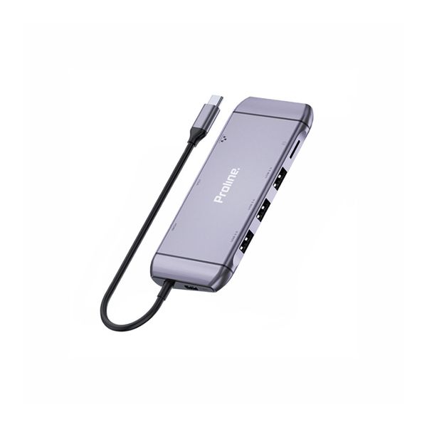Proline USB-C HDMI VGA 9 IN 1 Docking Station UAK331
