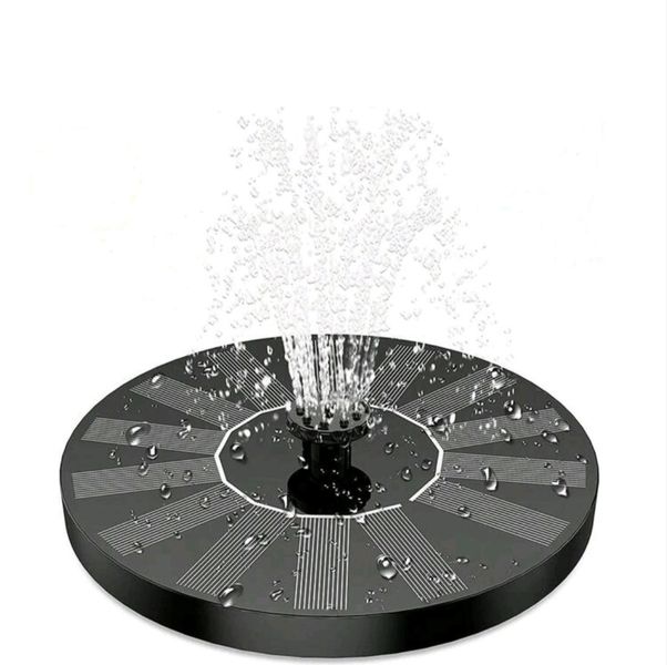 Solar Fountain Bird Bath Pump - 1.5W Solar Panel Kit - 18cm