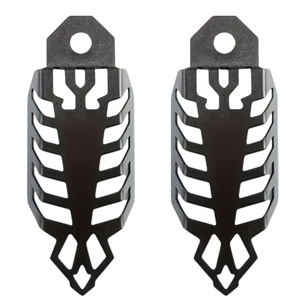 2 Universal Motorcycle Shock Absorber Protective Covers , ATV Street Bike