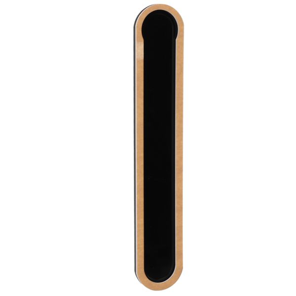 Coffee Pod Holder Wall Mount Black Acrylic for 7 Pods