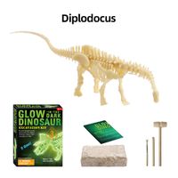 glow in the dark dinosaur excavation kit