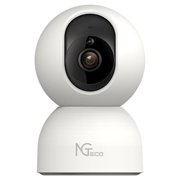 NGTeco Smart Wi-Fi Pan &amp; Tilt Indoor Camera - 4MP HD, Pet &amp; Motion Tracking