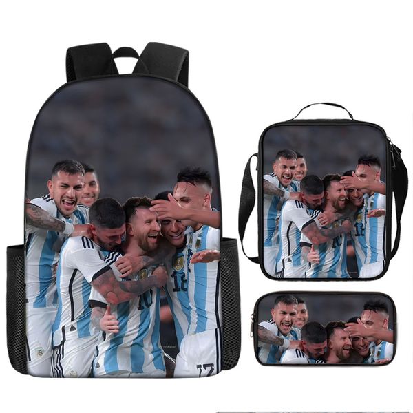 Lunch Box, Pencil Case - Messi image