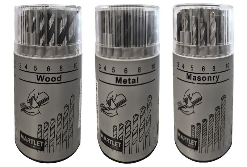 Martlet MA18CDS 18-Piece Drill Bit Combo Set