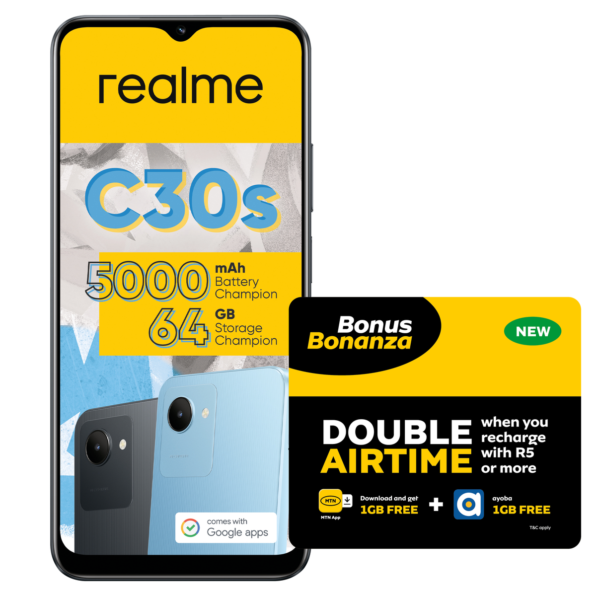 Realme C30s - LTE DS - Black