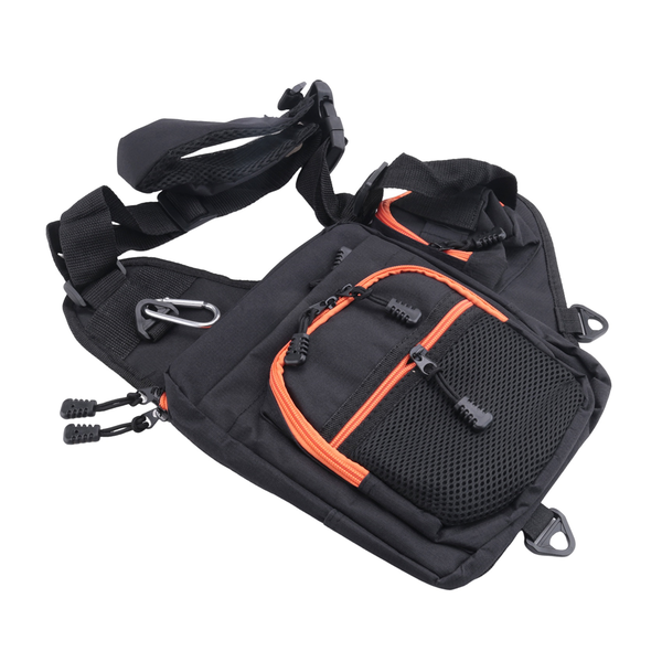 Fishing Bag Fishing Reel Lure Tackle Bag Outdoor Shoulder Bags Black