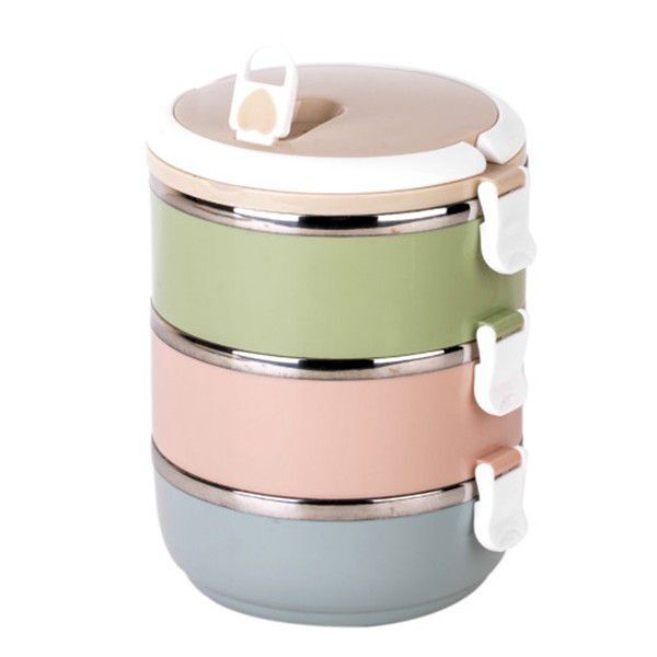 3 Tier Stainless Steel Thermal Insulated Lunch Box