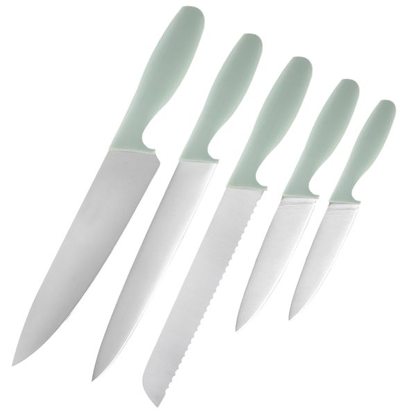Set of 5 - High-quality Stainless Steel Kitchen Knife Set