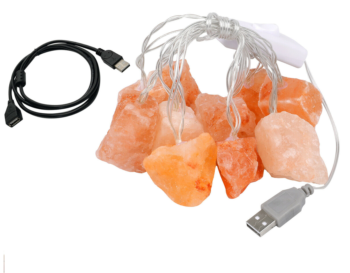 Crystal Himalayan Salt Lamp Fairy Light 1.5m Shop Today. Get it