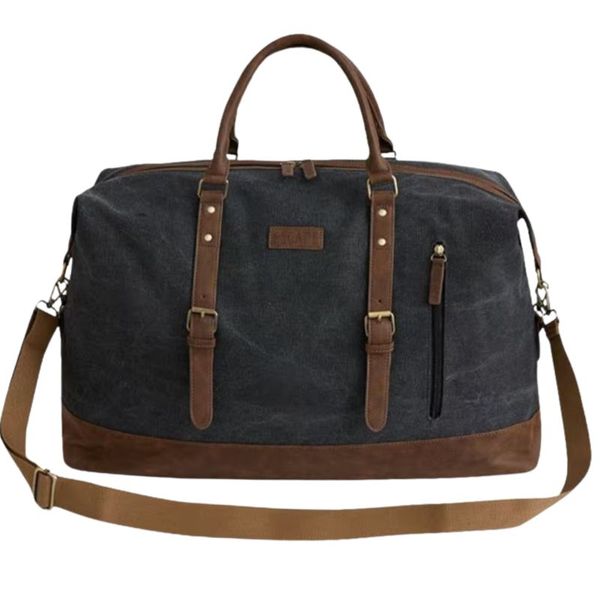 Canvas Travel Bag - Black