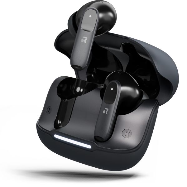2026 ORRO EcoBuds+ Wireless Earbuds, Silicone, Bluetooth Earphones -Black
