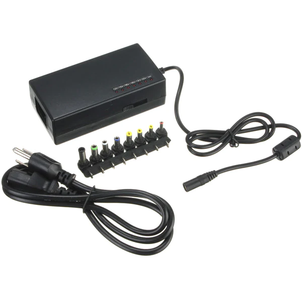 Fast Charging Universal 95W Laptop Power Adaptor with 8 Charging Connectors