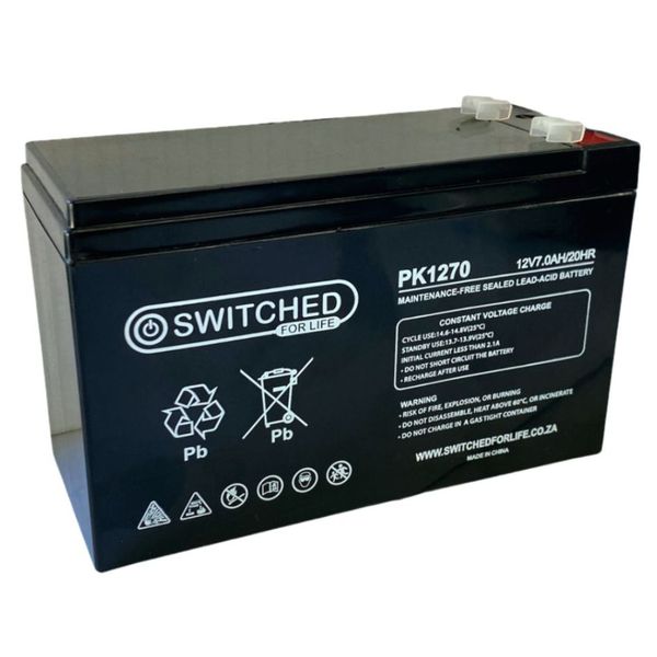 Switched For Life Battery - 12V 7AH