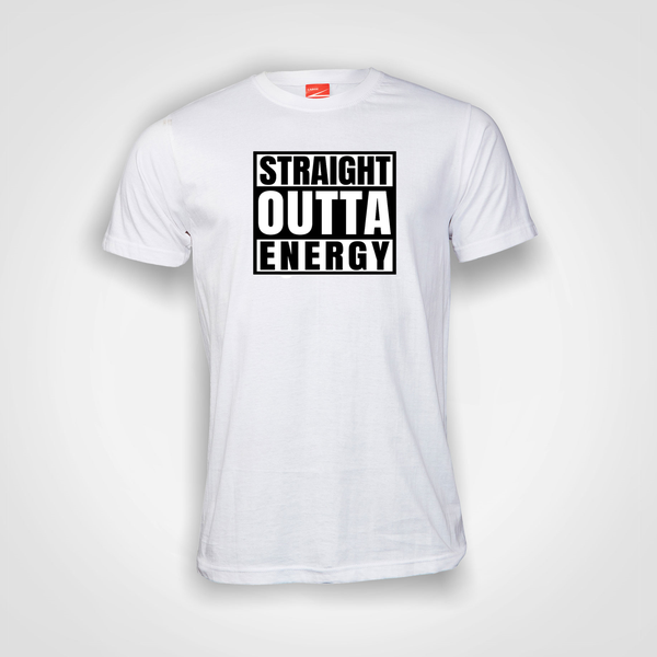 Printed white T-shirt
