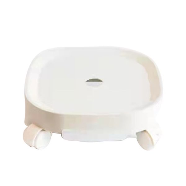 Grey Wheeled Plant Tray 24cm Inner Diameter Max Load 50kg