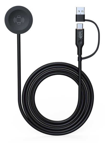 TechZA 2-in-1 Magnetic Charger Compatible with Samsung Smart Watche TZ-WC03