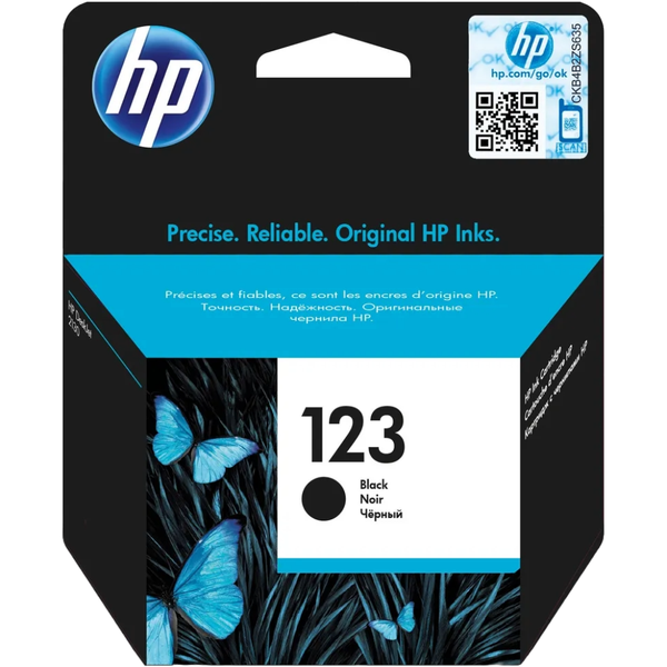 HP 123 Black Original Ink Cartridge