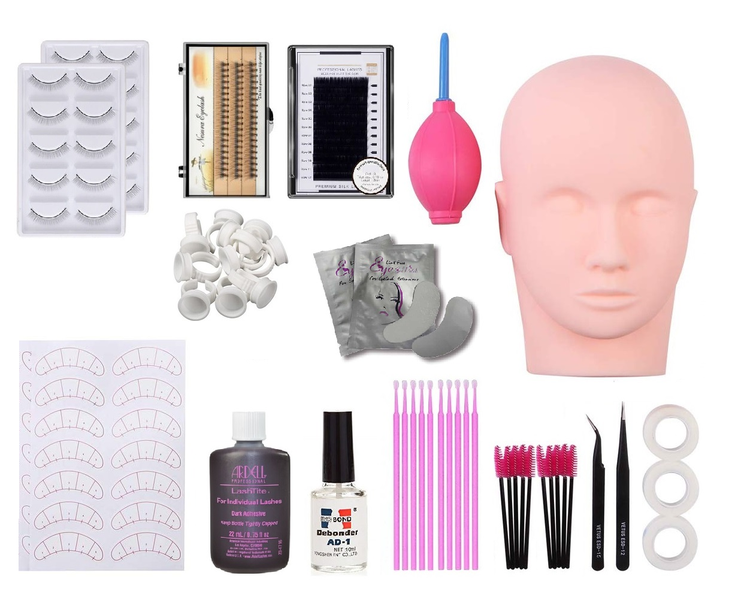 Individual Eyelashes Practice Kit - Set 3
