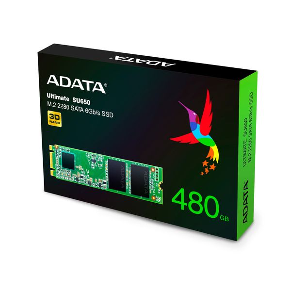ADATA Ultimate SU650 480GB M.2 2280 SSD (SOLID STATE DRIVE)