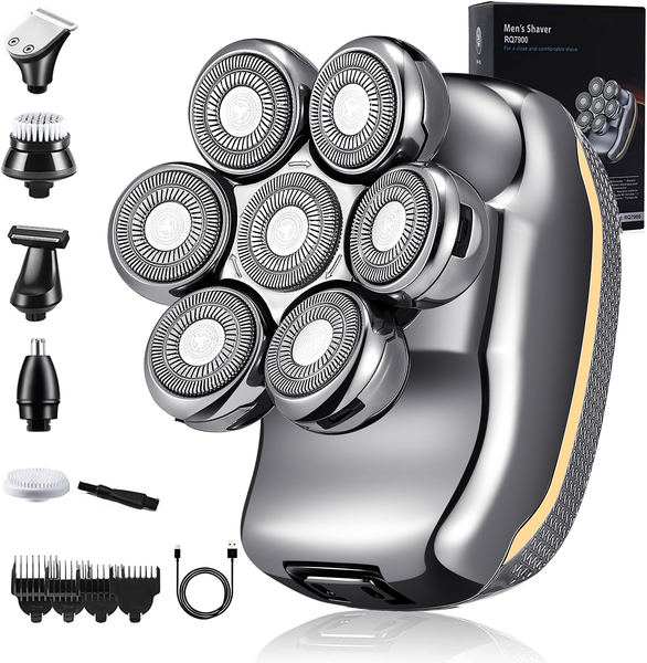 Cordless 6 in 1 Multifunctional Shaver Grooming Kit for Men
