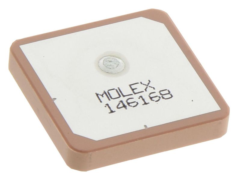 Molex (146168-0001) Antenna, GPS, 1.578 GHz to 1.572 GHz