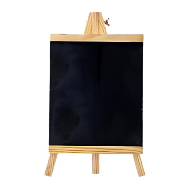 BLACKBOARD CHALK EASEL 20x37cm