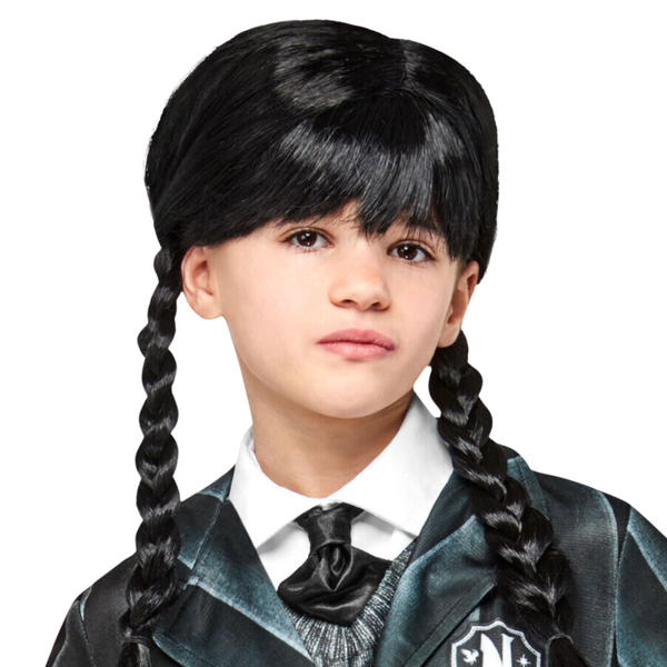 Wednesday Plaited Pigtail Wig