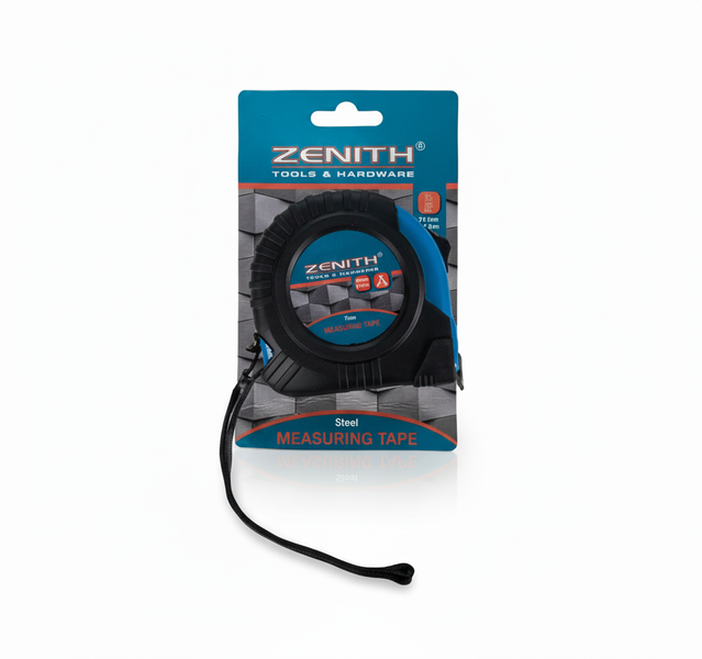 Zenith Steel Tape Measure 7.5m x 25mm for Construction &amp; DIY