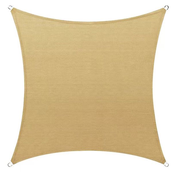 Breathable Square Sunshade Sail - Courtyard-Style Shade Canopy