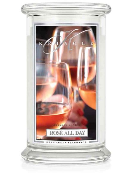 Kringle Candle Scented - Rosé All Day - Large Jar