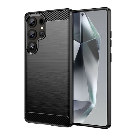 CellTime Carbon Fiber Design Case Compatible with Galaxy S25 Series Image