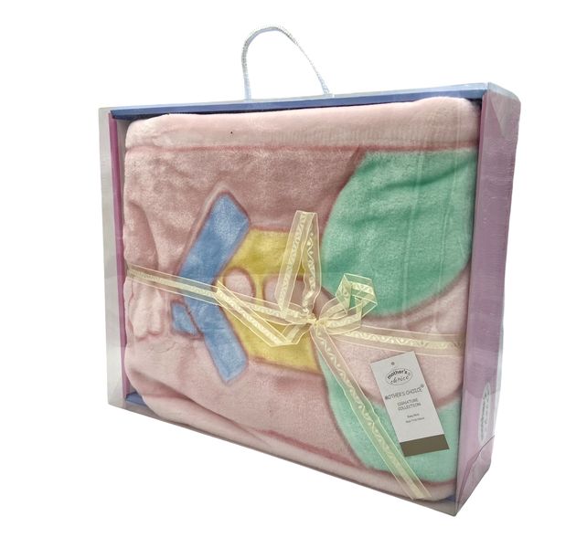 Baby Blanket - Pink House